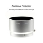 Lh-61f Metal Lens Hood Protector For Olympus M  Zuiko Digital Ed 75mm F 1 8 Lens
