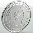 Eastern Caribbean Central Bank 2018 Anguilla Lobster 1 Oz Silver  2 Coin
