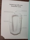 Dock A Tot Deluxe Plus Spare Cover Replacement Pristine White
