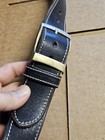 Vintage Alfonso Of Hollywood Leather Belt  Size 38 Rare