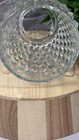 Indiana Glass Clear Diamond Point Fairy Lamp Shade Top Only