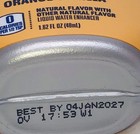 12 Mio Orange Vanilla Squeeze Water Liquid Enhancer 1 62oz Exp 2027  Free Ship