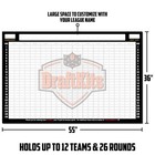 Fantasy Football Idp Draft Board Kit - New For 2026 - Large Stickers   Board