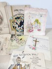 Vintage 1930s-1940s Wedding Shower Anniversary 57 Pcs Paper Crafting Scrapbook