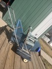 Vintage Wood Stroller Home Made With Wheels Cute Been Attic For Some Time Nice