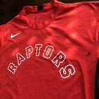 Nike Dri-fit Nba Toronto Raptors Mens Size M Long Sleeve Pre Game Warm Up Shirt
