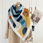 2023 70  Cashmere   30  Silk Wrap Stole Scarf Fashion Square Shawl Bandanna 53 