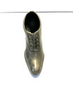 Vintage Antique Silver Plated Victorian Style Shoe Pin Cushion No Velvet Insert