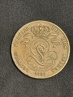 1856 Belgium 5 Centimes  Au  Details  Km5 1  Sharp 