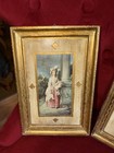 Antique Colonial Ladies Wood Plaque Vintage Wall Decor Vintage Antique Wood  