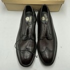 Vintage Freeman 4218a Brown Grain Longwing Wingtip Brogue Dress Shoes 10 B  x60