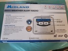 Midland Wr-120b Emergency Weather Alert Radio Alarm Clock Battery Op No Adapter