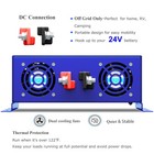 Power Converter 2000w Pure Sine Wave Inverter 24v 110v Car Truck Home Solar Rv