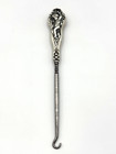 Antique Cupid Sterling Silver Button Hook