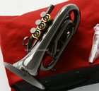 Professional Black Nickel Bb Pocket Trumpet Monel Valves With Case