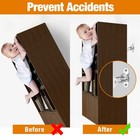 White Furniture Wall Anchors By Ougourim - Earthquake Safety Straps For Home
