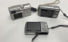 Assorted Olympus Compact Digital Camera Lot Of 3  see Description 