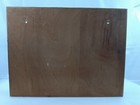 Vtg Napa Valley 100 Cassette Tape Holder  used  Wooden Wall Rack 24 X 19 X 3
