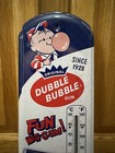 Dubble Bubble Gum Thermometer Sign Candy Comics Sports Vintage Style Wall Decor