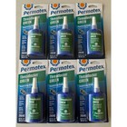 Permatex Green Threadlocker 29040-6pk New 36ml Pack Of 6 Penetrating Grade