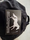 Brand New Black Girls Horse Hat With White silver Horse