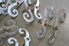 Vintage Lot Of 22 Shutter Dogs aluminum S-brackets For Holding Shutters Open 