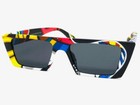 Classic Modern Contemporary Retro Punk Rock Sun Glasses Funky Graffiti Frame C2