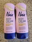 2 Nair Body Cream Hair Remover Rich Cocoa Butter   Vitamin E 9oz Each New 