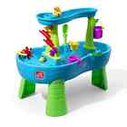 Step2 Rain Showers Splash Pond Blue Plastic Water Table For Toddlers - Hot Sale