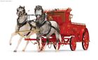 Breyer Fire Hose Wagon   red  With Grey Team 2004-05    2404  Bnib