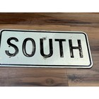 Large Vintage Us Highway  south  Road Sign Decor Man Cave 