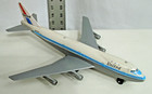 United Airlines Boeing 747 Jet Aircraft Tin Friction Tin Toy T m  Japan Works