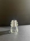 Vintage Rare Hemingray 16 Clear Glass Insulator Made In Usa 