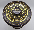 Granger Rough Cut Tobacco Original Dog Tin Can - Vintage 1920s