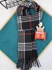 Women   s Winter Plaid Scarf Soft Warm Shawl Wrap With Tassels