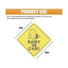 Essential Baby In Car Sticker Sign For Cars  5  5 Inch Eye-catching Safety D