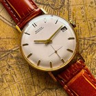 Rolex Marconi Vintage Manual Wind Watch Gold Plated Small Seconds Serviced Used