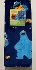 Sesame Street Cookie Monster Preschool Children Blue Throw Blanket 40x50