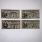 Military Payment Certificate  50  25  10   5 Cent Series 481 Circulated Lot Of 4