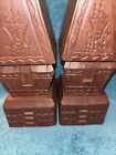 Middle Sepik Region Papua New Guinea Wood Carved Spirit House Exquisite Set