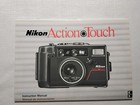 Nikon Action Touch Camera Instruction Manual -english And Spanish