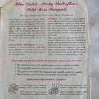 Vintage Vogart Transfer Pattern Uncut His Hers Butterflies Wild Roses Violet
