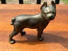 Boston Terrier Vintage Cast Iron Coin Bank