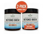 3-pack Vanilla Beyond Brew Mushroom Coffee 7-in-1 Cacao Energy focus gut mental 