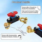 2026 New Car Battery Power Cut-off Switch Breaker  Adjustable Red