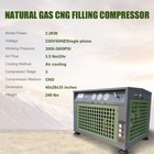 3600psi High Pressure Home Cng Compressor Single Phase Refill Vehicle At Home
