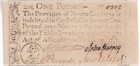 December 1771 One Pound North Carolina Colonial Fr Nc-139 