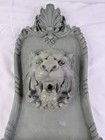 Large Antique Cast Plaster resin Lion Head In out Wall Water Fountain Lavabo