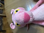 Vintage    the Pink Panther    27    Plush Soft Stuffed Toy Animal