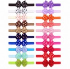 20 Pieces Baby Girl Headbands Newborn Infant Toddler Bow Hair Bands Set